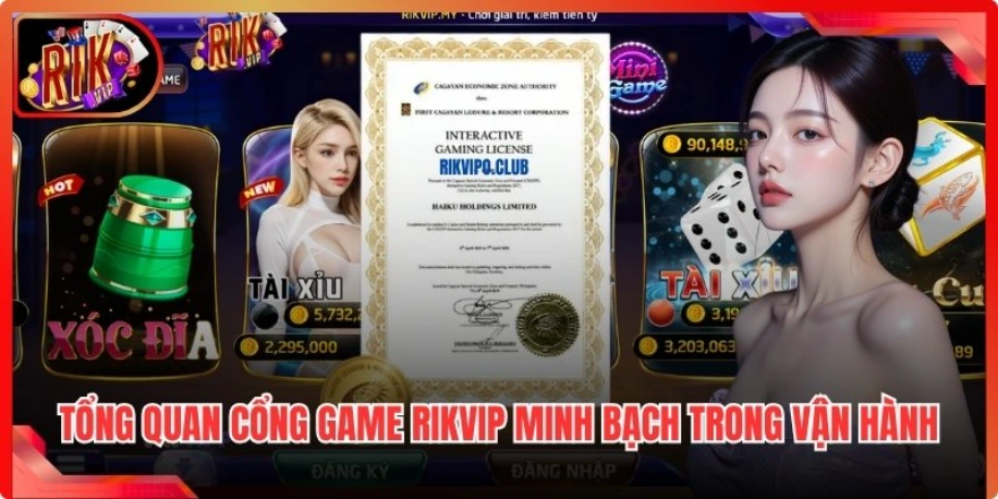 Tổng quan cổng game Rikvip minh bạch trong vận hành